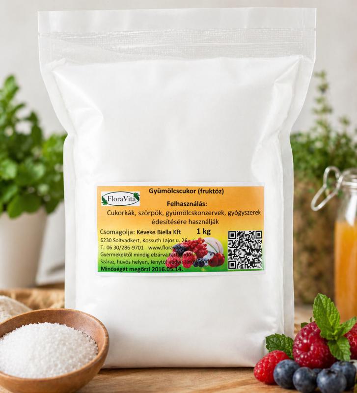 Gyümölcscukor (fruktóz), 1 kg